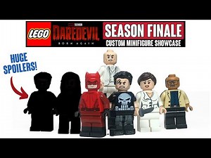 LEGO DAREDEVIL: BORN AGAIN *SEASON FINALE* Custom Minifig Showcase