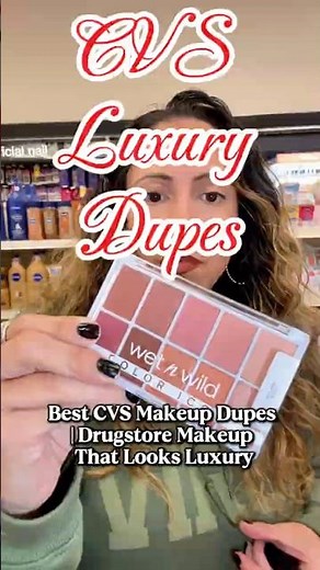 CVS makeup dupes that give luxury. Drugstore alternatives to Dior, Armani, Urban Decay,Tarte, Tatcha