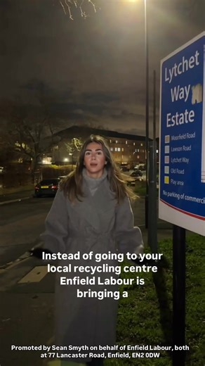 Get rid of your bulky waste and recycling at our Communith Recycling Day tomorrow | Enfield Labour