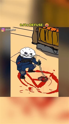 csgoTV on Instagram: "A 0.01-second DEFUSE… that was WAY too close 😆💀 #explore #cs2"