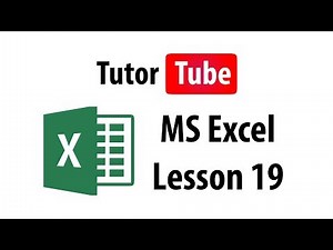 Mind Luster - Learn MS Excel Tutorial Lesson 19 Year to Date Calculation