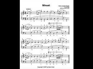 Minuet in C Major by Franz Joseph Haydn