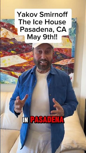 He started here… and now he’s coming back. Don’t miss Yakov live at the Ice House Comedy Club 🎤🎟