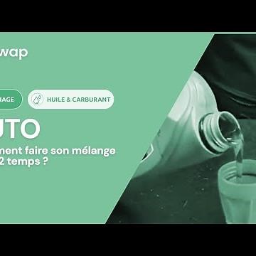 Comment faire son mélange d'huile 2 Temps
