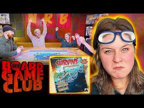 Let's Play SURVIVE: ESCAPE FROM ATLANTIS | Board Game Club