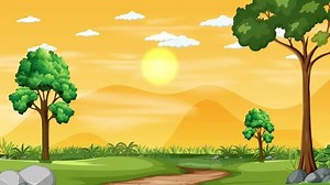 Beautiful Cartoon Background Motion Video Stock Footage Video (100% Royalty-free) 1106626201 | Shutterstock