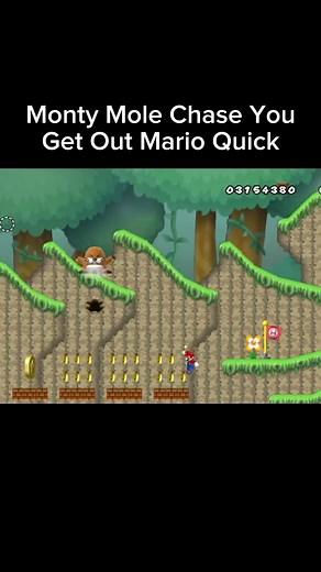 Quick Mario Get Out! #mario #nintendo #retrogaming