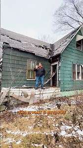 $1 House in Detroit, Michigan #realestate #downtowndetroit #construction #citycenter #home #downtown