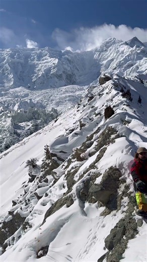 Massive Glacier of siran and Rakaposhi peaks