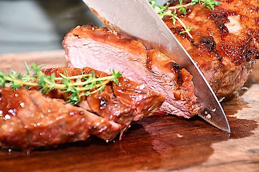 Kalveculotte i grill (opskrift på grillet kalvesteg)