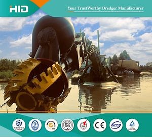 [Hot Item] Sand Excavating Bucket Head Amphibious Multifunction Dredge with 800m3/H Capacity Suction