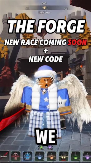 The Captin on Instagram: "New Race Coming Soon + New Code | The Forge #theforge #roblox #captinttb #foryou #fyp"