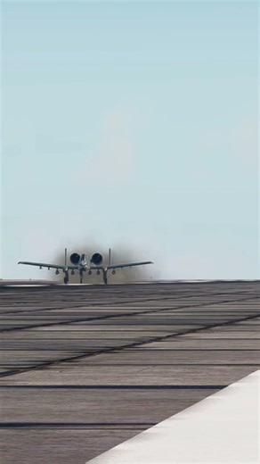 The Beast Returns: A-10 Thunderbolt II Landing View