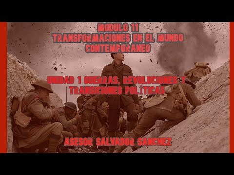 Module 11 Transformations in the contemporary world unit 1 first part