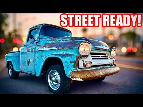 20 Years Later... My 1958 Chevy Apache is Finally Back on the Road!