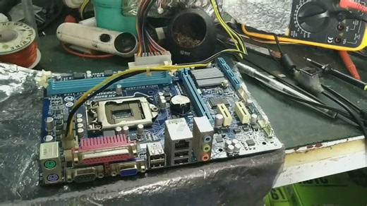 技嘉h61主板维修案例