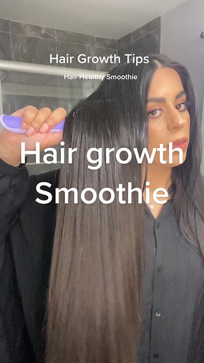 Hair Growth Smoothie for Healthy Hair and Long Hair | Haircare Tips