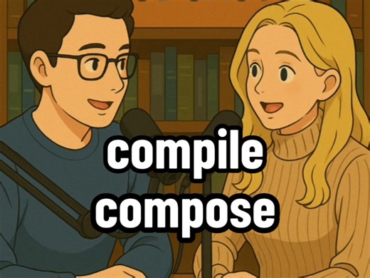 compile, compose 啥区别？