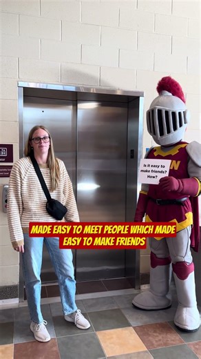 Is it easy to make friends in college?
