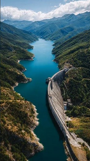 🔥Why dams are thicker at the bottom?🔥 #explorephysics #fluidmechanics #science #pressureinfluids