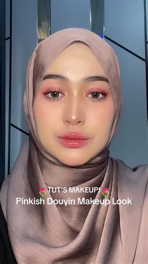 Douyin Hijab Makeup Tutorial | Pink Flash Beauty