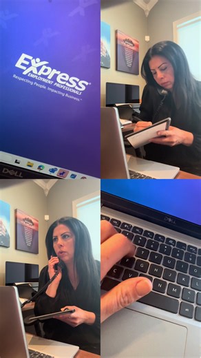 Connecting great people with great jobs. That’s the job. 👏💙 #WeHelpPeopleSucceed #OfficeHustle #DailyGrind #WorkMode #expresspros