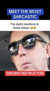 My dad's reactions during my driving lessons are hilarious 🤣 #driving #drivingtest #driver #learnerdriver #drivinglessons #dadlife #dad | KDVlogs