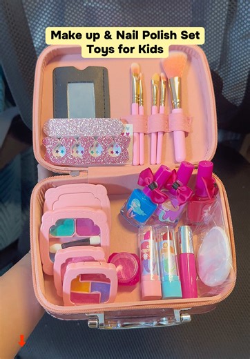 Fun Makeup & Nail Polish Set Toys for Kids
