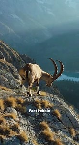 How the Ibex Survives on the World’s Most Dangerous Slopes #ibex #animalfacts #DidYouKnow | Fact Pebble