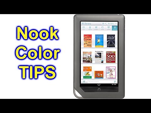Nook Color E-reader Unbox Tips To Help Use It