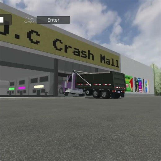 Mall Chase ( Car Crash Studio ) #robloxgames #roblox #carcrashstudio