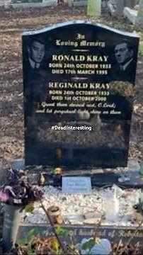 “The Kray Twins’ Grave… London’s Most Notorious Gangsters 🇬🇧”