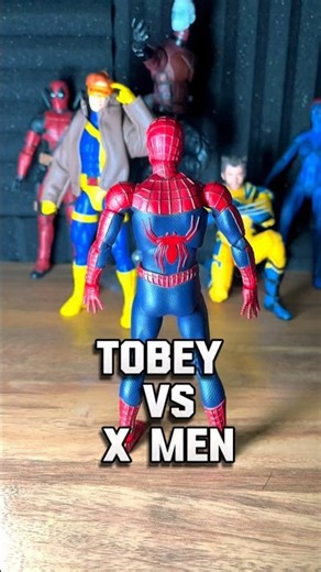 You can do it, Spidey! (Tobey vs X-Men) #actionfigures #spiderman #tobeymaguire #avengersdoomsday