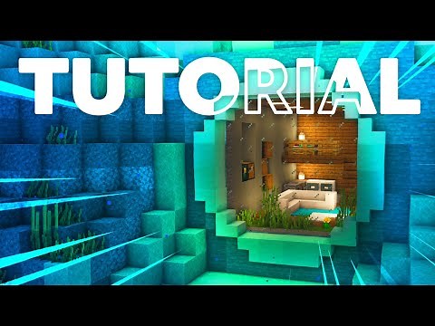 🏡 How to Make a *Simple* Modern Underwater House in Minecraft | (SPANISH TUTORIAL)