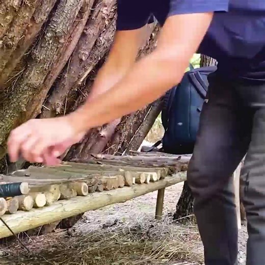 159K views · 3.3K reactions | Building of the Forest Shelter Fox Hole | Alex Bushcraft | Facebook