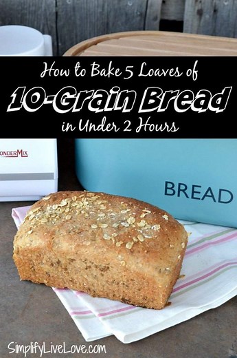How to Make Homemade 12 Grain Bread