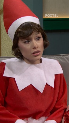 Foxtel on Instagram: "Spare a thought for the elves out there doing it tough 😾 #SaturdayNightLive #SNL #ArianaGrande #WhatToWatch #Foxtel"