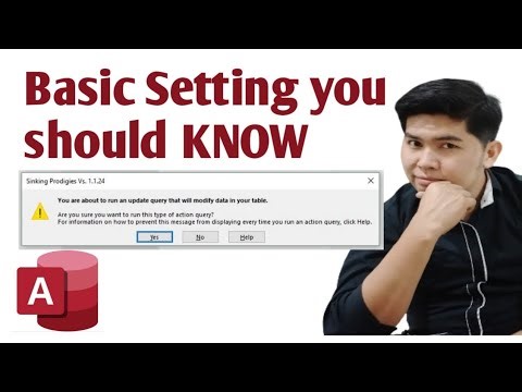 How to turn off message box when you do Delete query, Update query and Append query in ms access.