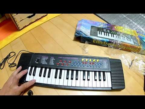 37 Key Keyboard Electronic Digital Piano For Beginner Toy Gift With Microphone