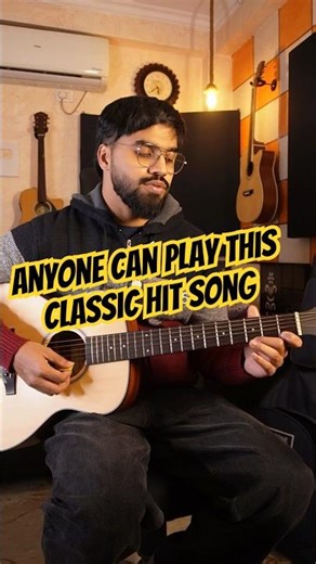 Anyone Can Play This Bollywood Hit Classic on Guitar in 50 Sec | Absolute Beginner