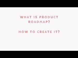 Create a Product Roadmap Step-by-Step | Guide for Product Managers #productmanagement