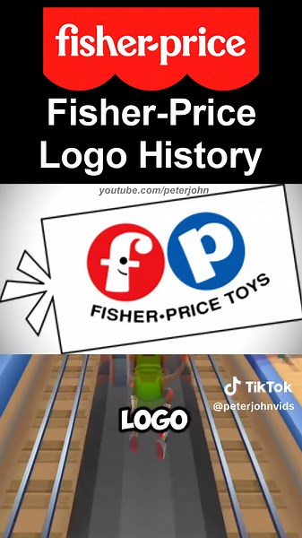 Fisher-Price Logo History #logo #brand #logohistory #history #foryou #fyp #rebrand #logos #fisherprice #fisherpricetoys #toys #toy #play