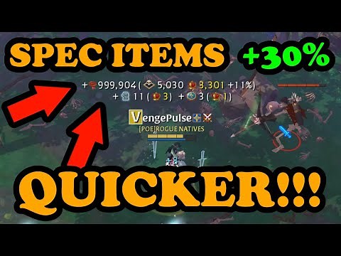 Albion Online | How to spec items 30% faster!!!