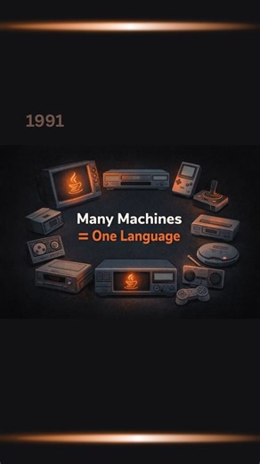 Satveek on Instagram: "Programming ecosystem don't change overnight, they evolve. This series is my attempt to document that evolution, starting with java... Looking at it's design and goal, historical context and how industries needed shift over time. My aim with this research is to understand how software development moved from device specific systems, to centralised platform, and now domain driven(polyglot architecture). Along the way, I will be discussing: - why certain design decisions made