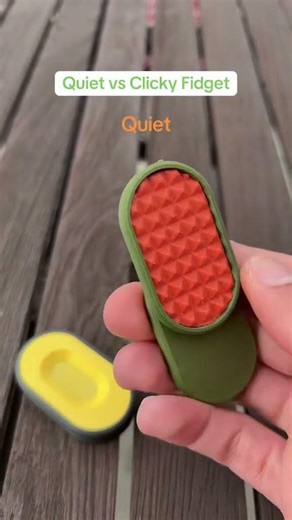 Quiet vs Clicky Customizable Fidget