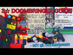The Battle Bricks // 3 Star Doombringer Guide [Lil’ Doombringer Achievement]