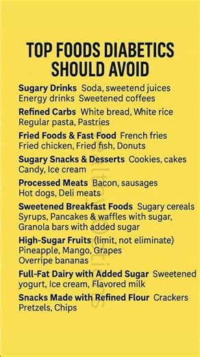 Are These Foods Making Diabetes Worse?