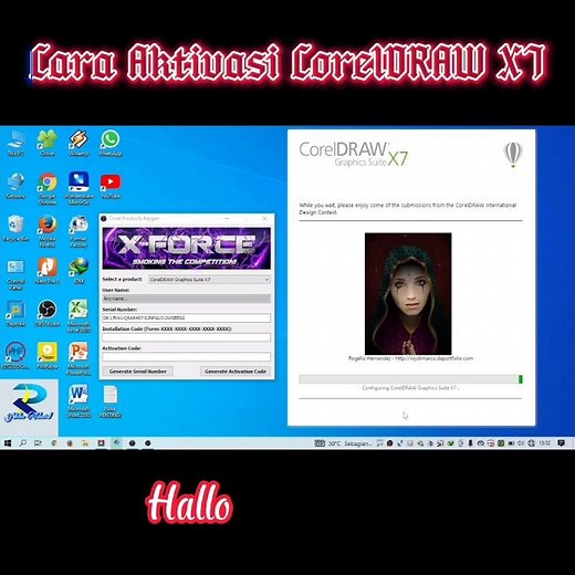 Cara Aktivasi CorelDRAW X7 #tutorial #tipsandtricks #treding #coreldraw #shorts