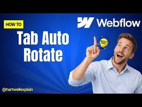How To Make Webflow Tabs Automatically Rotate