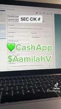 SEC.Gov How to get a CIK number & set up an account at the Securities & Exchange Commission.